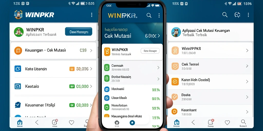 Antarmuka WINPKR menampilkan riwayat mutasi keuangan yang lengkap.
