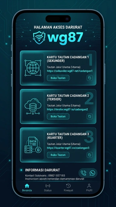 Tampilan link alternatif wg87